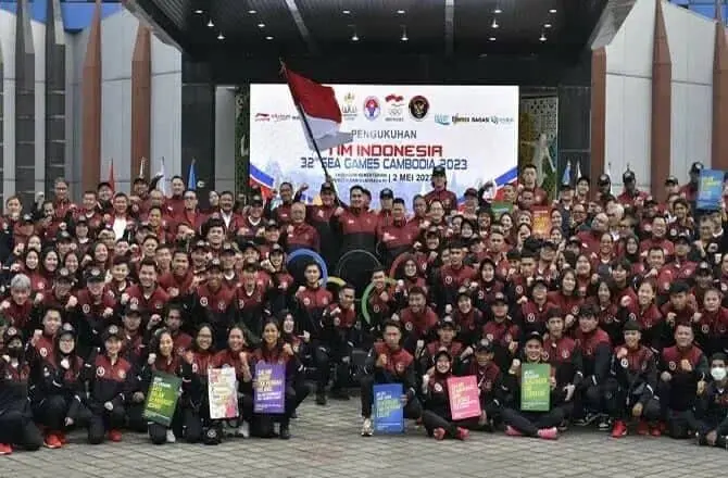 Menpora Resmi Kukuhkan Kontingen Indonesia ke SEA Games 2023 Kamboja Menpora Resmi Kukuhkan Kontingen Indonesia ke SEA Games 2023 Kamboja