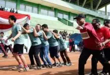 POTRADNAS IX Tahun 2023 Pertandingan Lima Olahraga Tradisional