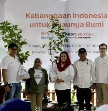 Wujudkan Masa Depan Berkelanjutan, Bukalapak dan BNI Tanam 1.000 Bibit Pohon Multipurpose