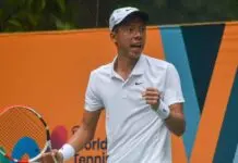 Harum Energy Men's World Tennis Tour Seri I : Justin Melaju ke Perempat Final