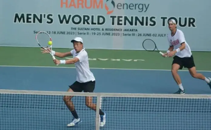 Harum Energy Men's World Tennis Tour 2023 Seri II : Duo Barki  Sama-sama Melaju ke Semi-Final