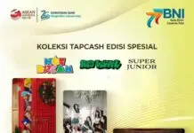 Rangkaian HUT ke 77, BNI Rilis TapCash Desain Spesial SUPER JUNIOR, Red Velvet dan NCT DREAM
