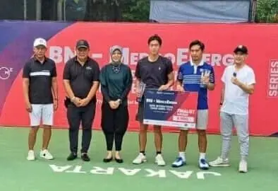 Turnamen BNI MedcoEnergi M25K: Christo/Nathan Gagal Raih Gelar, Justin Barki Terhenti di Semifinal Turnamen BNI MedcoEnergi M25K: Christo/Nathan Gagal Raih Gelar, Justin Barki Terhenti di Semifinal