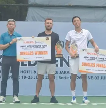 Justin Runner Up Harum Energy Men's World Tennis Tour 2023 Seri I