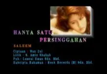 Lirik Lagu Hanya Satu Persinggahan – Saleem Iklim Lirik Lagu Hanya Satu Persinggahan - Saleem Iklim
