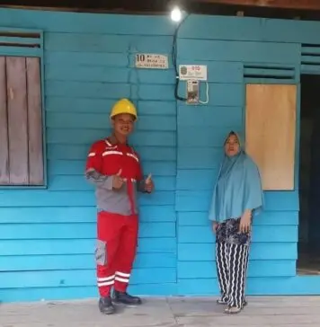 Tiga Desa Perbatasan RI-Malaysia Kini Dilayani Listrik PLN 24 Jam dari Program PMN