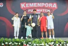 Apresiasi Kemenpora Match, Menpora Ingin Kompetisi Antar Kementerian Rutin Digelar