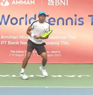 Claudio Lumanau lolos ke babak utama Amman BNI M25K World Tennis Tour Seri pertama