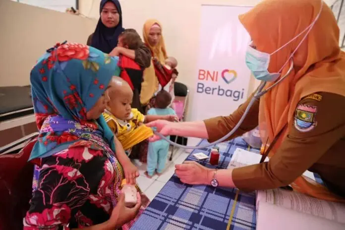 Dukung Pemerintah, BNI Gelar Program Pencegahan dan Pengentasan Stunting untuk Balita