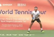 Turnamen Amman BNI M25K Seri Pertama: Rifqi Fitriadi Gagal ke Semifinal