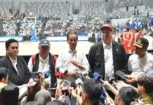Presiden Jokowi Resmikan Indonesia Arena