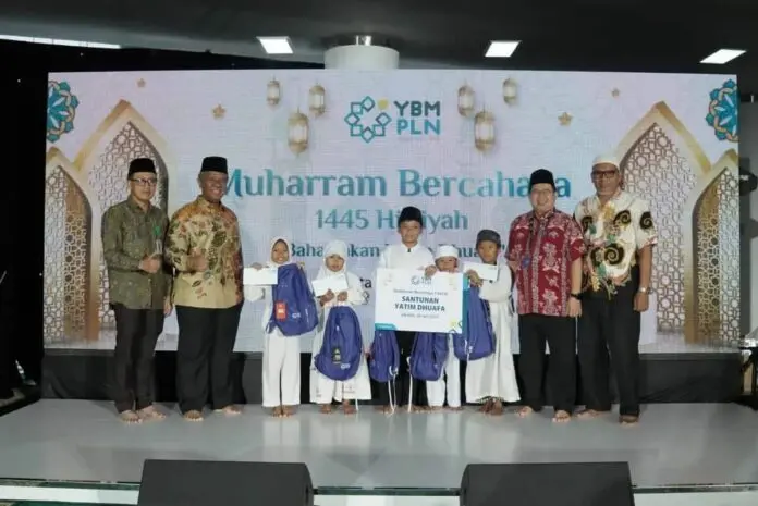 Semarak Bulan Muharam, YBM PLN Santuni 20 Ribu Anak Yatim Duafa