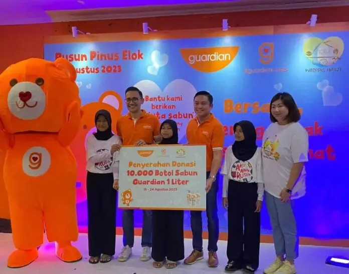 Guardian Bagikan Sabun Mandi untuk Dukung Kesehatan Anak Indonesia Guardian Bagikan Sabun Mandi untuk Dukung Kesehatan Anak Indonesia
