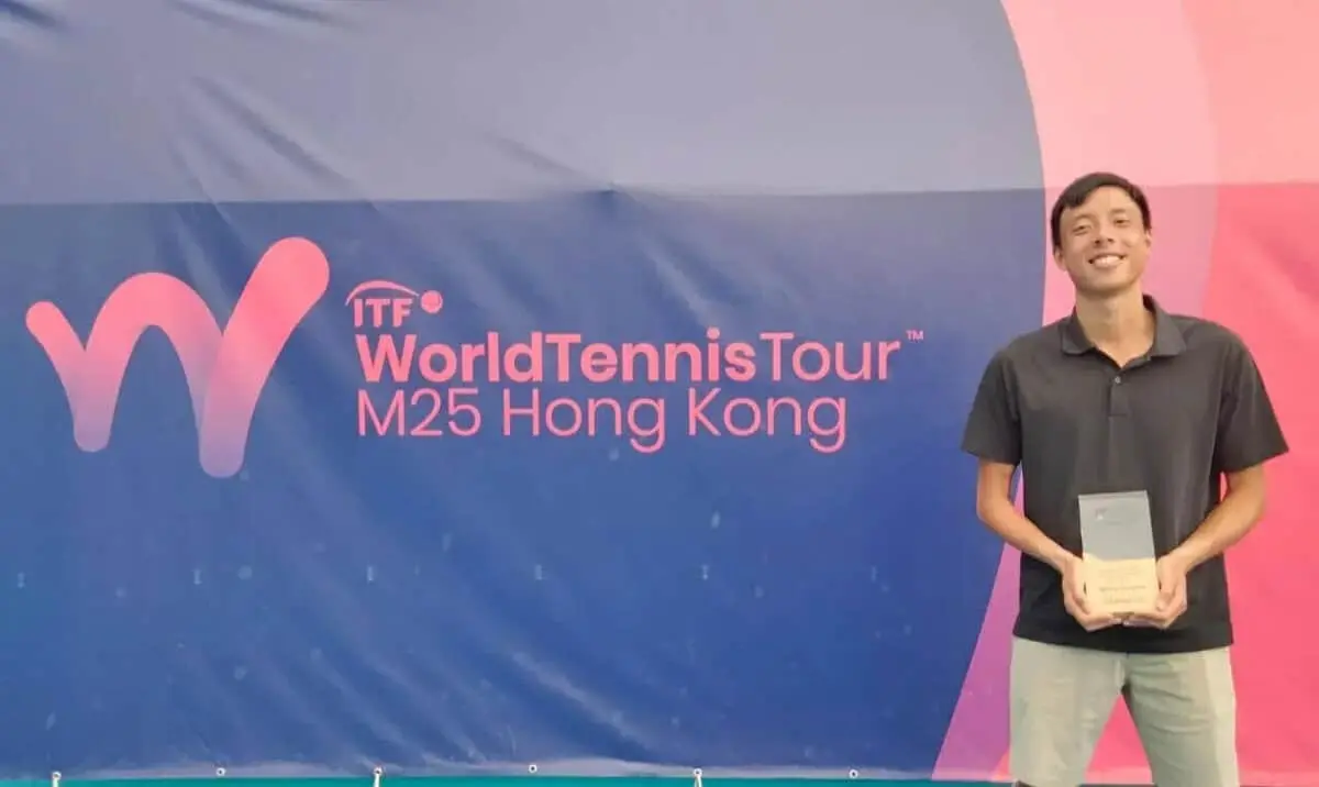Justin Juara ITF M25 Hongkong