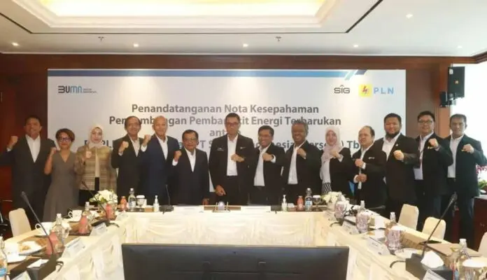 Kolaborasi BUMN, PLN dan Semen Indonesia Teken MoU untuk Mendorong Penggunaan Energi Bersih Kolaborasi BUMN, PLN dan Semen Indonesia Teken MoU untuk Mendorong Penggunaan Energi Bersih