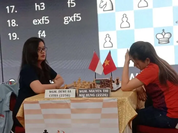 JAPFA Chess Festival 2023: Nguyen Thi Mai Hung Ancam Posisi Dewi AA Citra JAPFA Chess Festival 2023: Nguyen Thi Mai Hung Ancam Posisi Dewi AA Citra