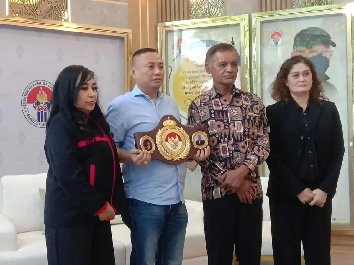 FTPI Gelar  Tinju Profesional Sabuk Emas Presiden RI III 2023.
