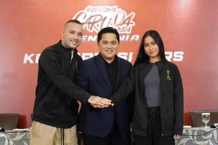 Radja Nainggolan dan Sabreena Dressler Jadi Ambassador Piala Dunia U-17 2023 Indonesia Radja Nainggolan dan Sabreena Dressler Jadi Ambassador Piala Dunia U-17 2023 Indonesia