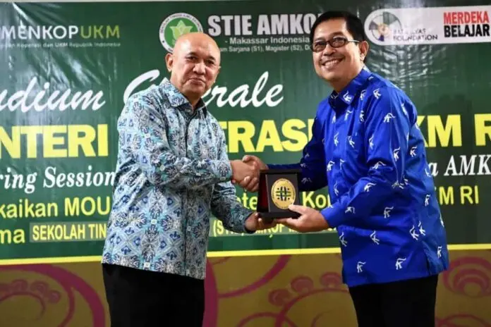 Menkop UKM Ajak STIE AMKOP Makassar Kembangkan Riset Model Bisnis Pendukung Hilirisasi Menkop UKM Ajak STIE AMKOP Makassar Kembangkan Riset Model Bisnis Pendukung Hilirisasi