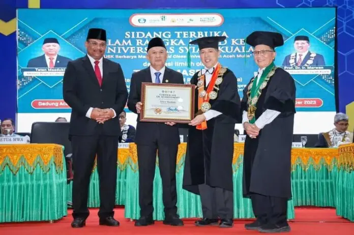 Menkop UKM Orasi Ilmiah di USK Aceh Suarakan Perjuangan Ekonomi Rakyat Menkop UKM Orasi Ilmiah di USK Aceh Suarakan Perjuangan Ekonomi Rakyat