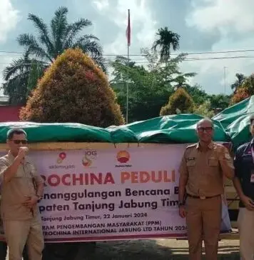 SKK Migas–PetroChina Jabung Serahkan Bantuan Penanganan Banjir di Kabupaten Tanjung Jabung Timur SKK Migas–PetroChina Jabung Serahkan Bantuan Penanganan Banjir di Kabupaten Tanjung Jabung Timur