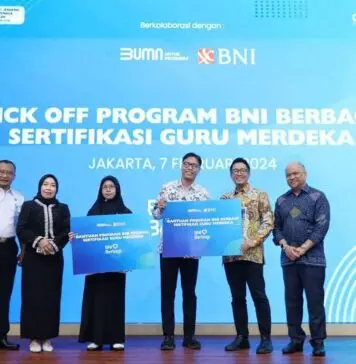 Tingkatkan Kompetensi Pengajar, BNI Bagikan Ribuan Sertifikasi Guru