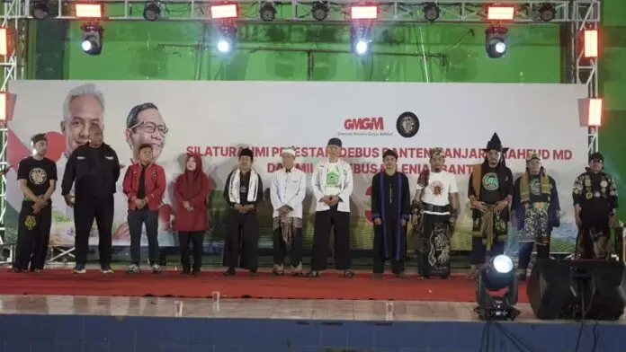 GMGM Banten Bersama Puluhan Padepokan Silat dan Debus Banten Deklarasikan  Dukungan Kemenangan Ganjar-Mahfud