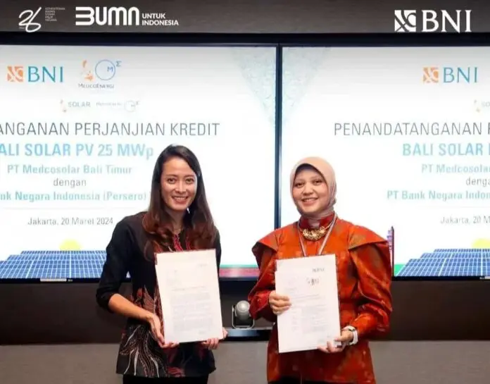 Dukung Transisi Energi, BNI Danai Proyek PLTS