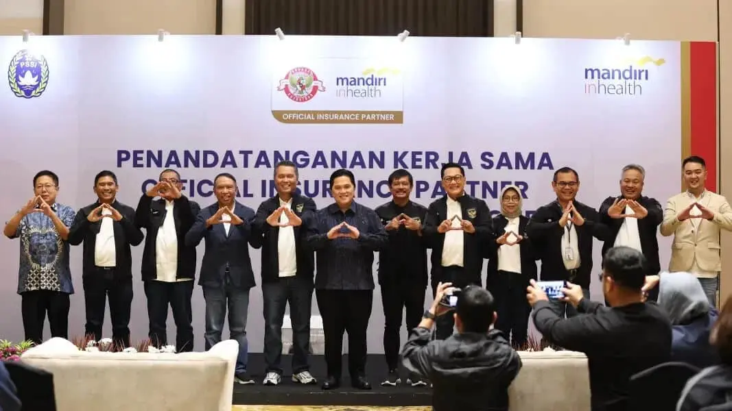 PSSI dan Mandiri Inhealth Jalin Kemitraan Official Insurance Partner Timnas PSSI dan Mandiri Inhealth Jalin Kemitraan Official Insurance Partner Timnas