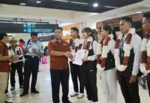 Apresiasi Capaian Prestasi, Ketum PP MPI Marsda TNI Purwoko Aji Prabowo Jemput Atlet Modern Pentathlon Indonesia di Bandara Soekarno-Hatta