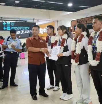 Apresiasi Capaian Prestasi, Ketum PP MPI Marsda TNI Purwoko Aji Prabowo Jemput Atlet  Modern Pentathlon Indonesia di Bandara Soekarno-Hatta