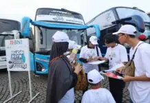 Mudik Asyik Bersama BUMN, BNI Antarkan 4.200 Pemudik Pulang Kampung Mudik Asyik Bersama BUMN, BNI Antarkan 4.200 Pemudik Pulang Kampung