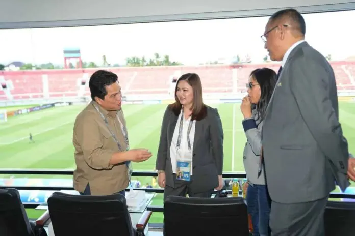 Dukung Langsung Timnas U17 Putri, Erick Bidik Target Jangka Panjang Sepak Bola Putri Indonesia Dukung Langsung Timnas U17 Putri, Erick Bidik Target Jangka Panjang Sepak Bola Putri Indonesia