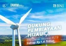 Dukung Transisi Energi Hijau, BNI Danai Akuisisi PLTB Sidrap oleh Barito Group