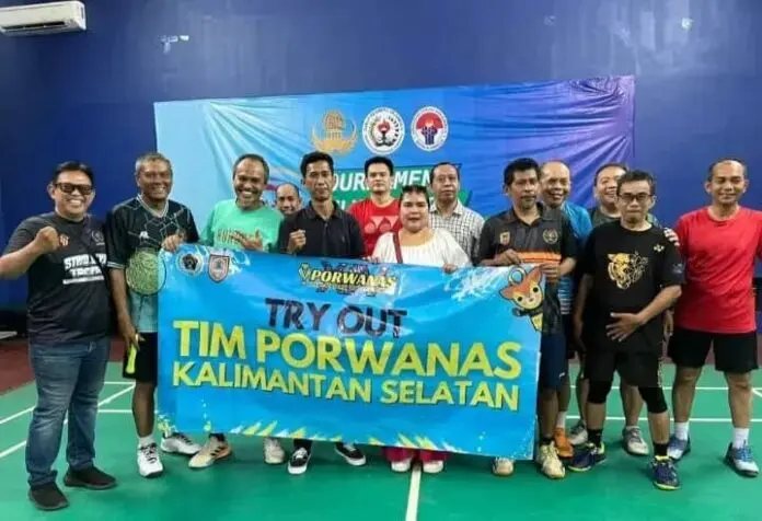 Ujicoba Bulutangkis Porwanas 2024: Tim Bulutangkis Siwo Jaya Bermain Imbang Hadapi Siwo Kalsel Ujicoba Bulutangkis Porwanas 2024: Tim Bulutangkis Siwo Jaya Bermain Imbang Hadapi Siwo Kalsel