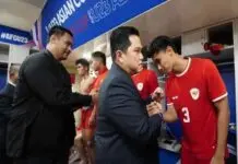 Hasil Imbang Lawan Tanzania : Erick Thohir Nilai Pemain Pelapis Timnas Tunjukkan Kualitas