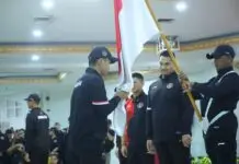 Menpora Kukuhkam Kontingen Olimpiade Indonesia