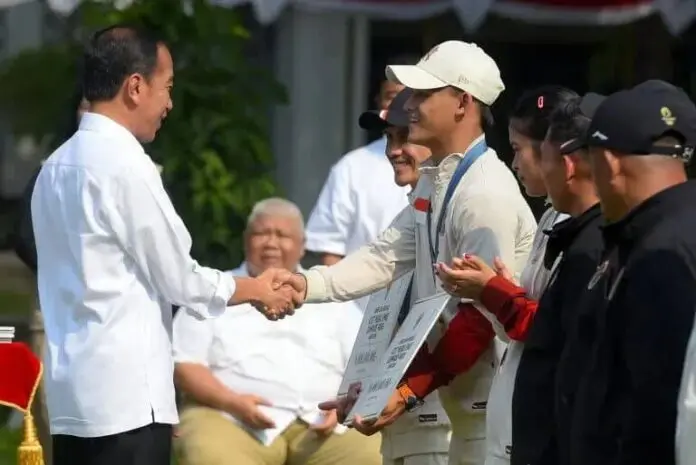 Presiden Jokowi Berikan Bonus Atlet  Peraih Medali Olimpiade Paris 2024