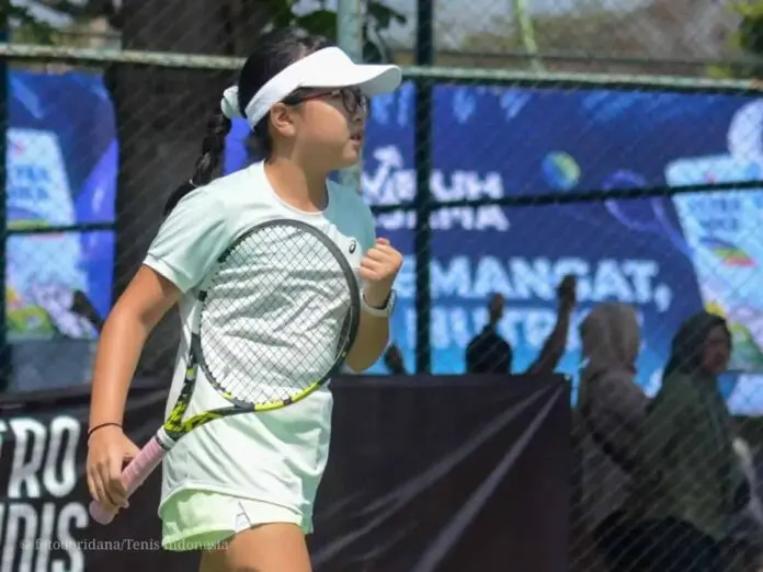 Ultra Milk Next Gen Tennis Cup:  Aubree Siap Revans Atas Sherena Pada Partai Puncak KU 12