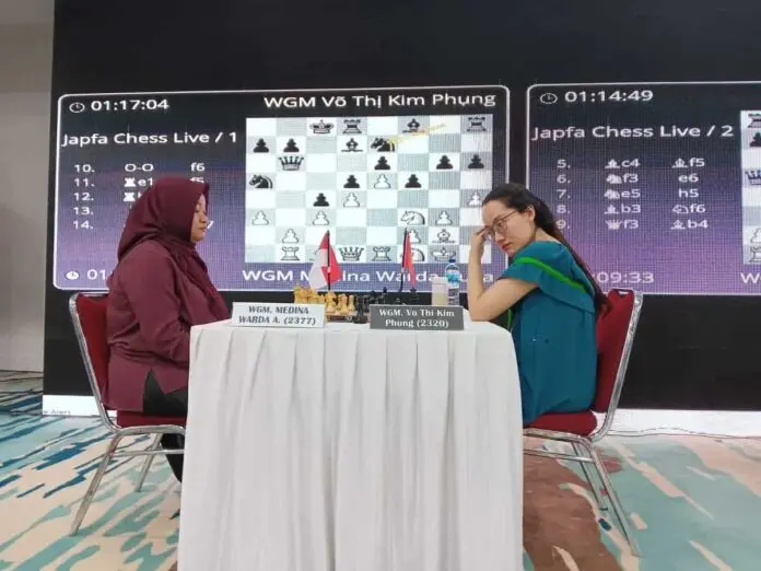 Gagal Hadang Vo Thi Kim Phung, Medina Kian Tertinggal