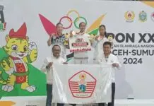 Senam Kembali Tambah Emas Kontingen Jakarta