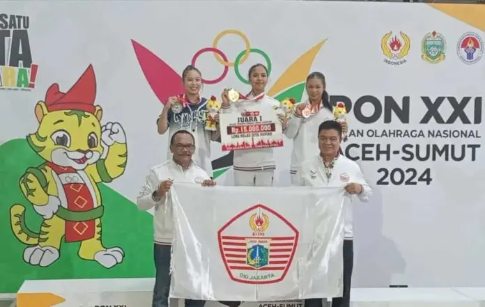 Senam Kembali Tambah  Emas Kontingen Jakarta