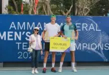 Tibo Colson/Thijmen Loof juara ganda putra Amman Mineral Men’s World Tennis Championship 2024