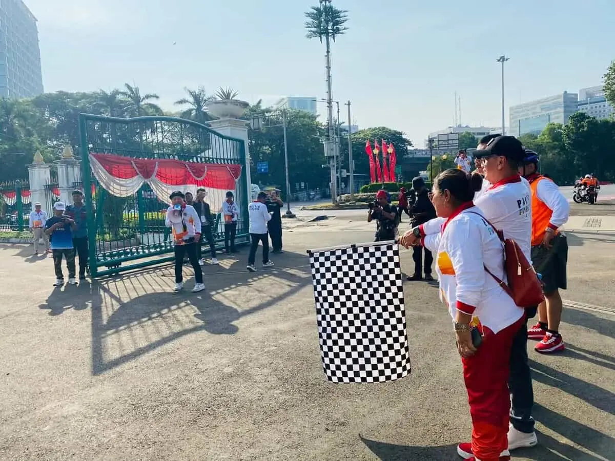 Ratusan Peserta Meriahkan Fun Bike Pokja PWI Wali Kota Jakarta Utara 2024