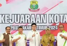 Eddy Wijaya Waketum II PBSI Jaktim Harap Kejuaraan Kota PBSI Jakarta Timur 2024, Cetak Atlet Muda Berprestasi