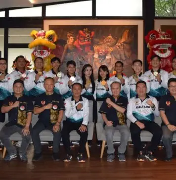 Ketua Umum PB FOBI  Terima Kunjungan Silaturahmi Tim Barongsai Kaltara