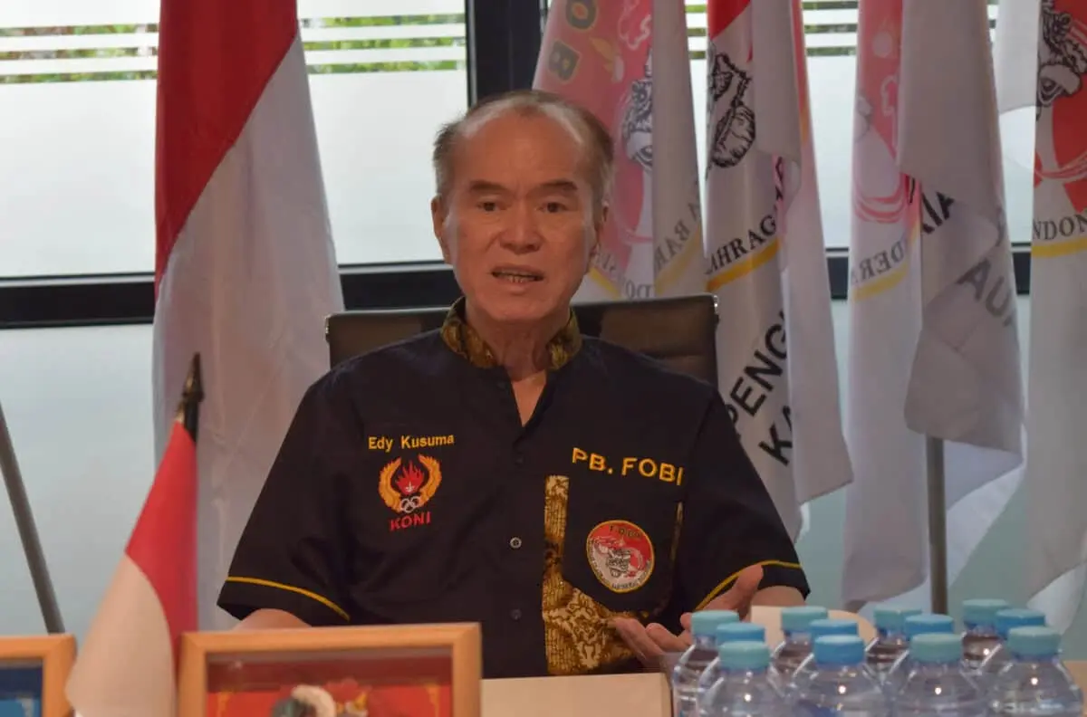 Ketua Umum PB FOBI  Terima Kunjungan Silaturahmi Tim Barongsai Kaltara
