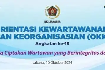 Banyak Peminat , PWI Jaya Gelar OKK Angkatan ke-18