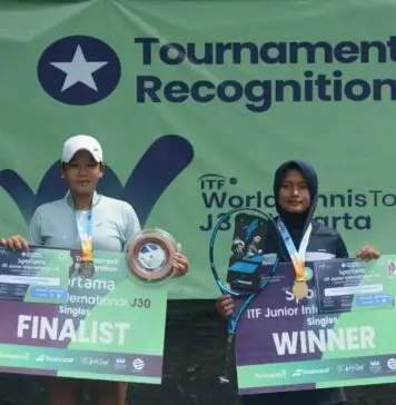 Sportama ITF Junior Tribute to Deddy Tedjamukti:  Cylova Zuleyka Raih Gelar Keempat