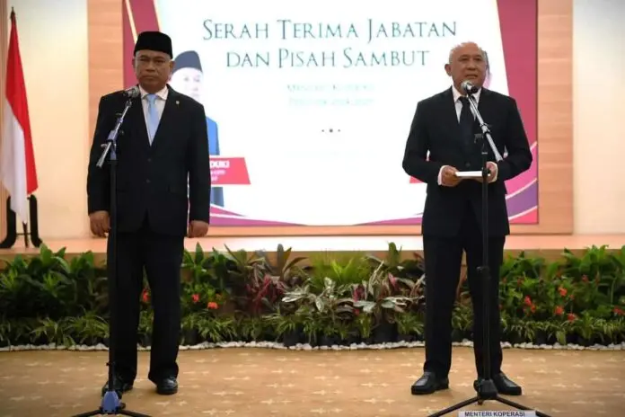 Sertijab Menteri Koperasi, Budi Arie Setiadi Sampaikan Target 100 Hari Kerja Sertijab Menteri Koperasi, Budi Arie Setiadi Sampaikan Target 100 Hari Kerja